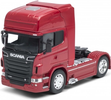Welly Sattelzugmaschine Scania V8 R730 Hauler gold 1:32
