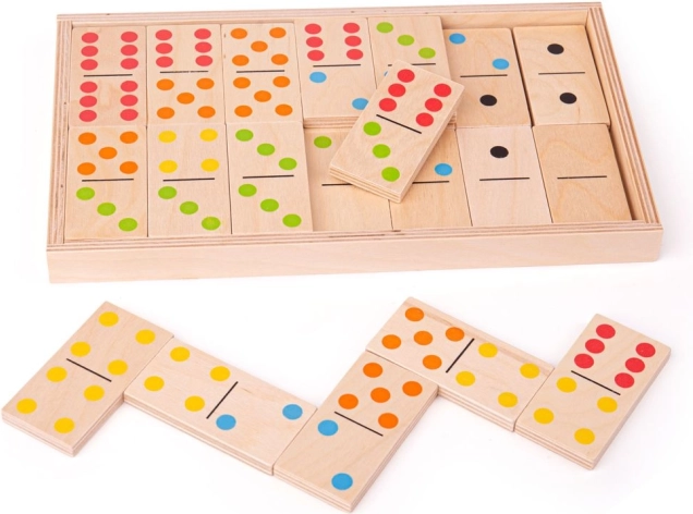 Großes Holzdomino Bigjigs Toys