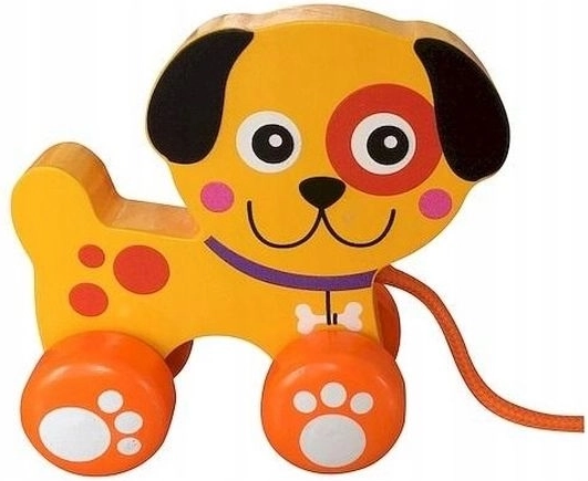 Smily Play Holz-Hündchen zum Ziehen