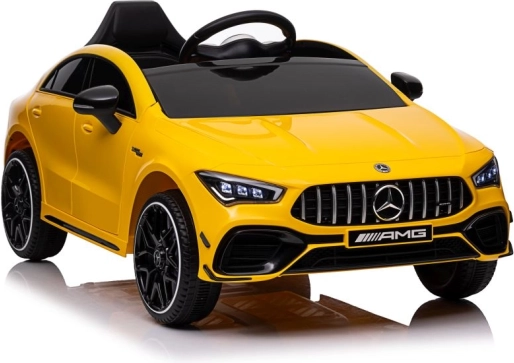 Elektrisches Kinderauto MERCEDES CLA 45 S AMG 4x4 gelb