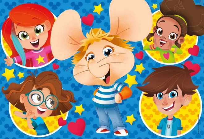 Clementoni Puzzle Mäuserich Gigio MAXI 24 Teile