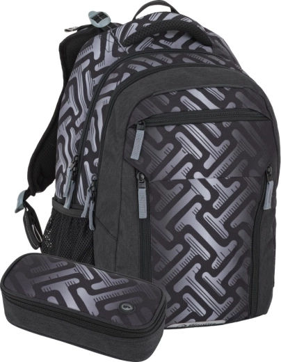 Bagmaster Porto Schulset grau
