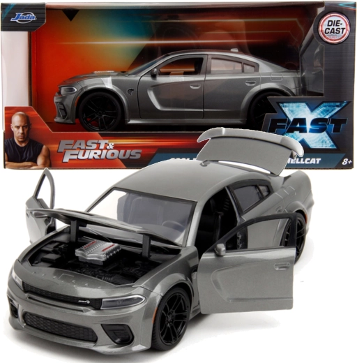 Metallmodell 2021 Dodge Charger SRT Hellcat FAST & FURIOUS 19 cm