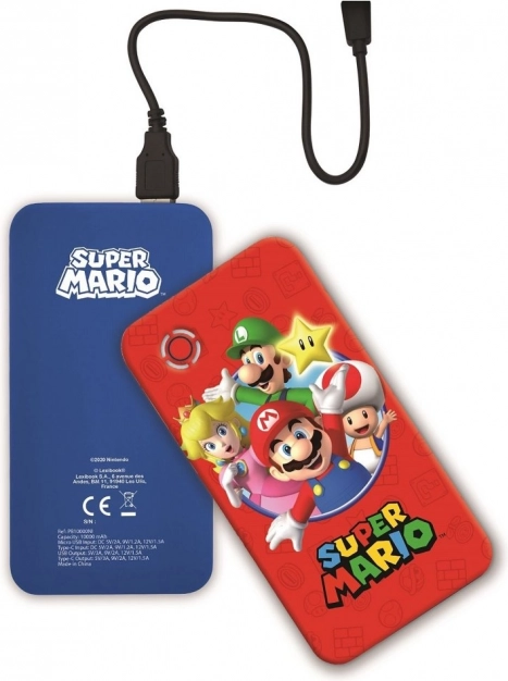 Schnelllade-Powerbank Super Mario 10.000 mAh