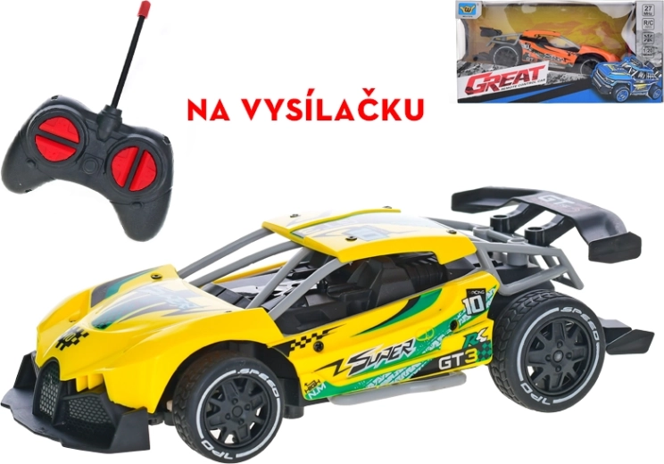 Sportliches RC-Auto 1:20, 27 MHz, 20 cm