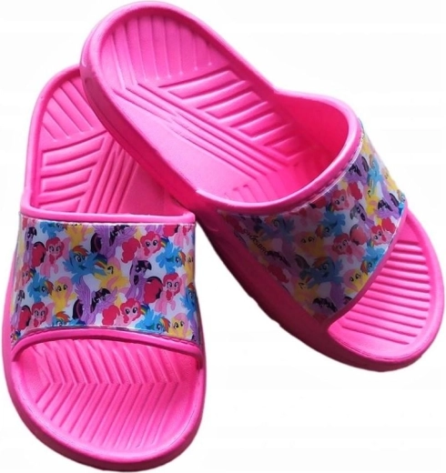 Kinderpantoffeln My Little Pony himbeerfarben