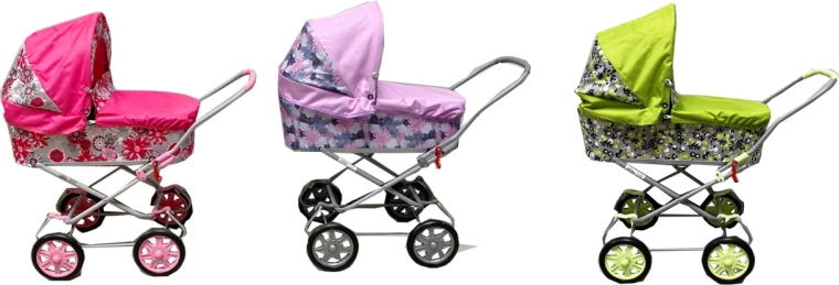 Tiefer Puppenwagen