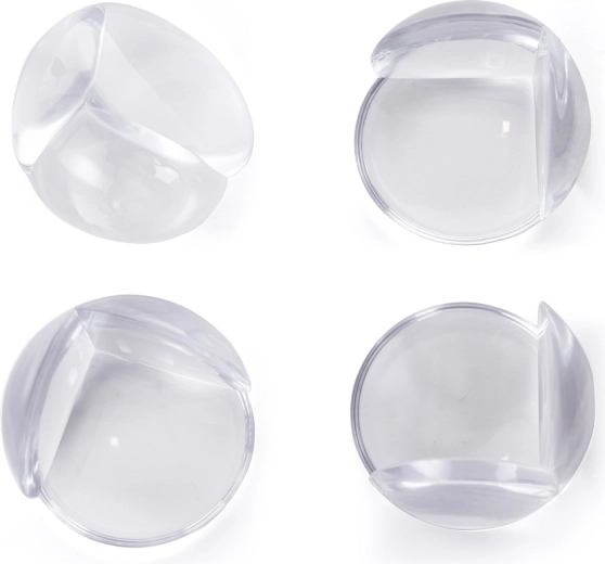 Transparente Möbeleckenschützer für Kinder, 4 Stk.