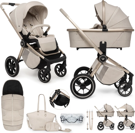 Muuvo Quick Boho beige Kombikinderwagen 2-in-1