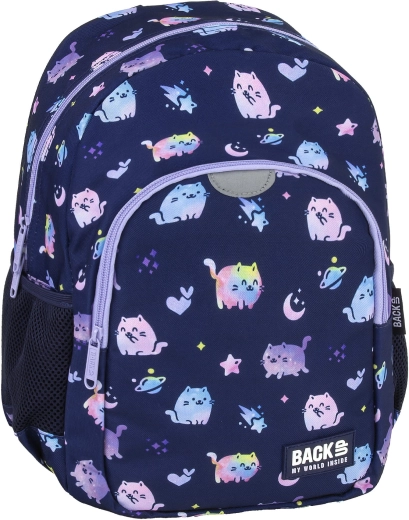 Kinder-Rucksack BackUP Violet Kittens 12 l