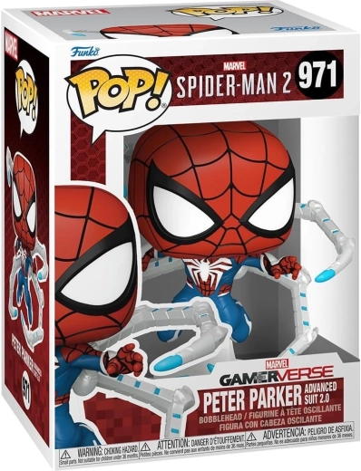 Funko Pop! Spider-Man 2 – Peter Parker (Advanced Suit 2) – 1 Stück