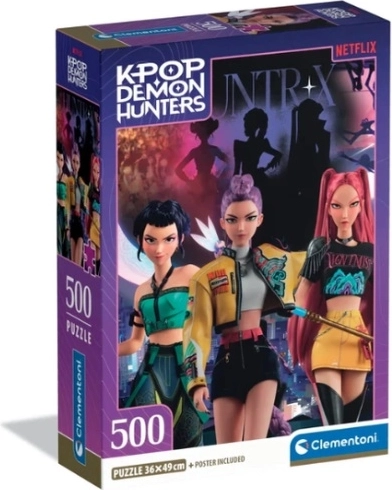 Clementoni Puzzle 500 Teile K‑Pop Demon Hunters 2
