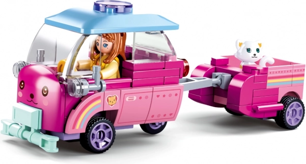 Sluban Girls Dream Katzenwagen