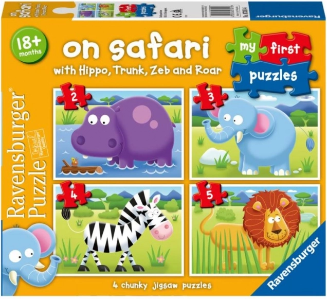 Mein erstes Puzzle: Auf Safari 4 in 1