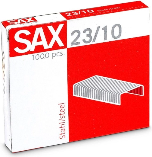 Heftklammern Sax 23/10