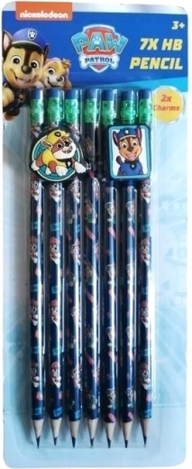 Bleistift-Set mit Radiergummi und Clips Paw Patrol