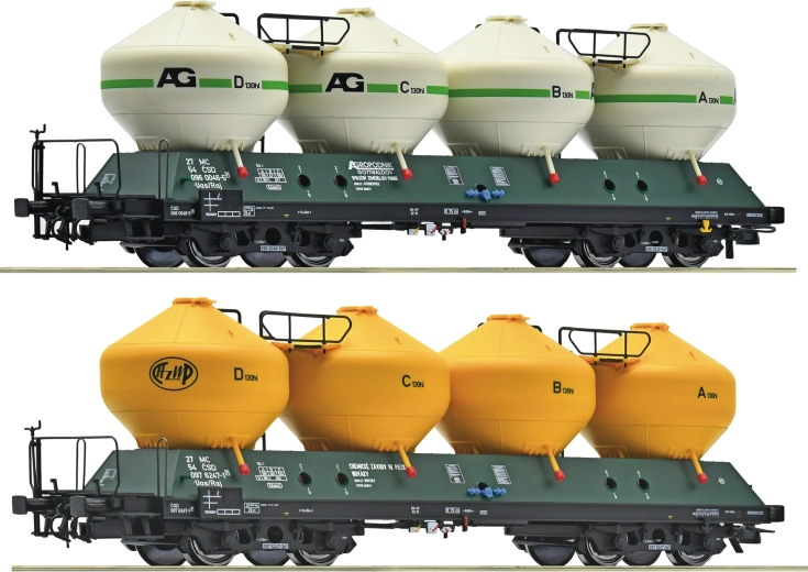 Roco Set 2 Silowagen Uacs 451.1 ČSD (H0)