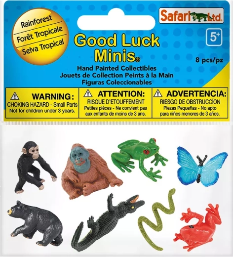Safari Ltd. Good Luck Minis Funpack Regenwald