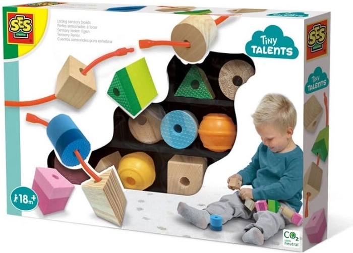 SES Creative Tiny Talents – sensorisches Perlenfädeln