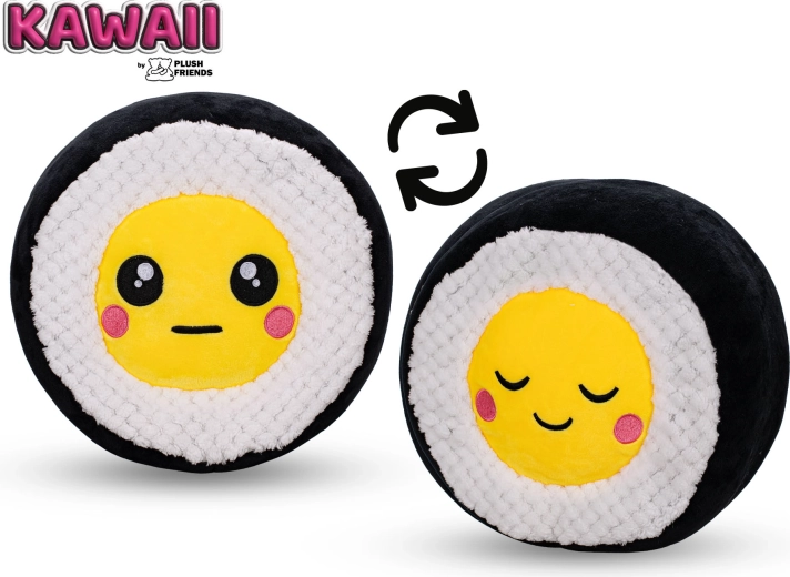 Plüsch-Sushi-Ei Plush Friends Kawaii 25 cm - 1 Stück