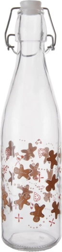 Glasflasche „Lebkuchen“ 0,52 l mit Bügelverschluss