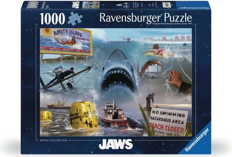 Ravensburger Puzzle Artist Collection: Der weiße Hai 1000 Teile