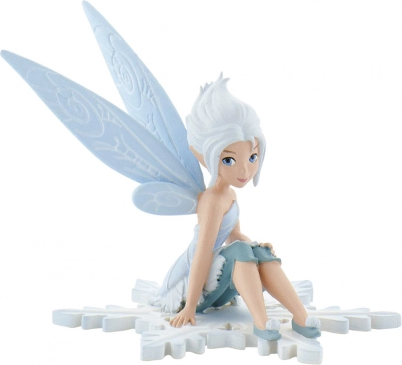 Sitzende Fee Tinkerbell Blauflügel