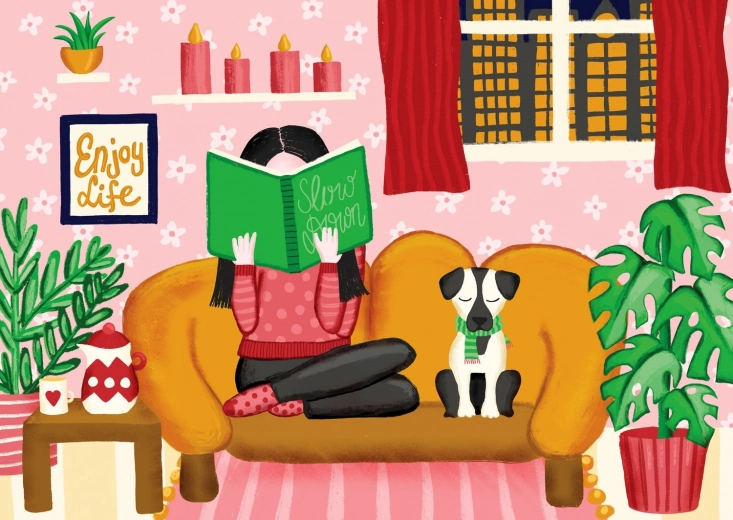 Beruhigendes Puzzle 1000 Teile