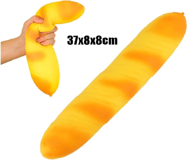 XXL Anti-Stress-Quetschbaguette 38 cm