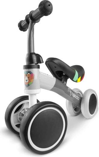 Laufrad für Kleinkinder mit 4 Rädern Nukido