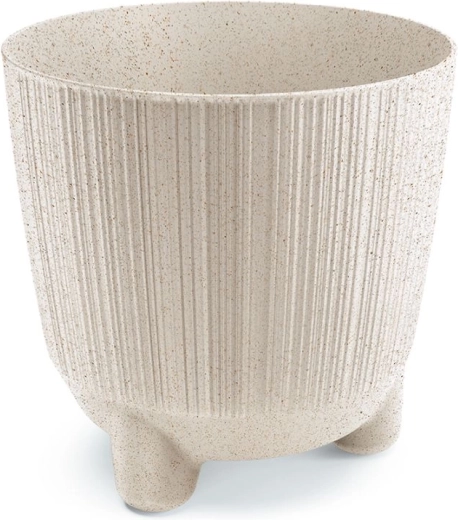 Blumentopf RYFO ECO WOOD 19,5 cm weiß