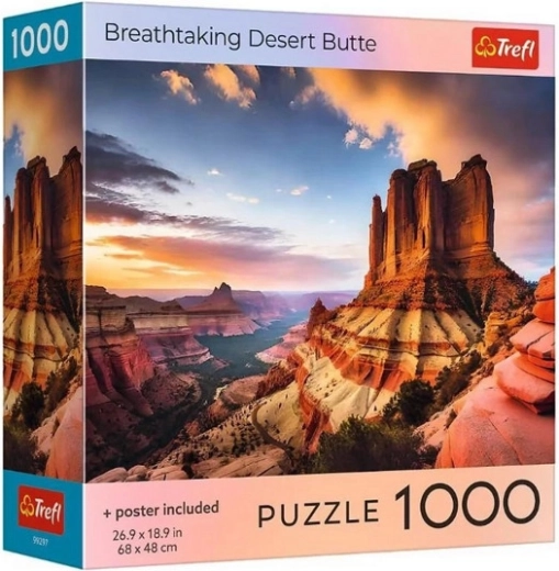 Puzzle 1000 USA Atemberaubende Desert Butte