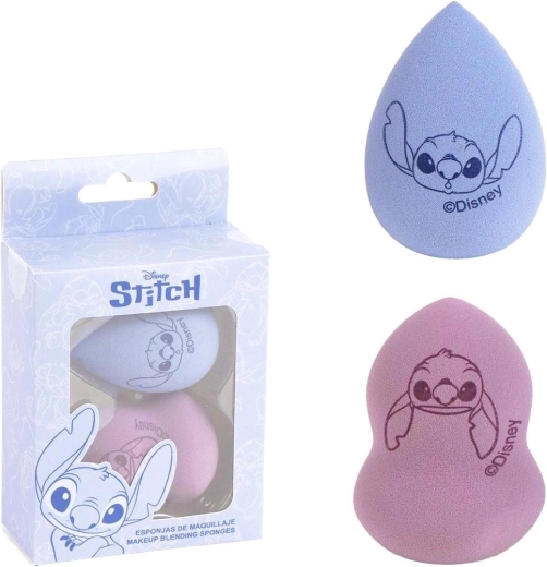 Set Make-up-Schwämmchen für das Gesicht Lilo und Stitch – 2 Stück