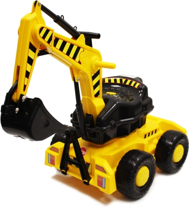 Laufrad Bagger XL mit Arm für Kinder