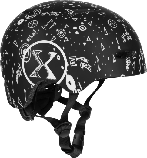 Fahrrad- und Skate-Helm NILS Extreme MT311 schwarz