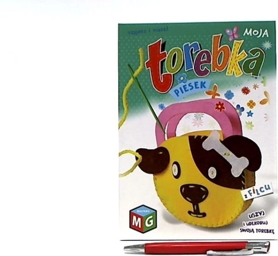 Moja Torebka Kreativset zum Basteln einer Filzhandtasche – Hündchen