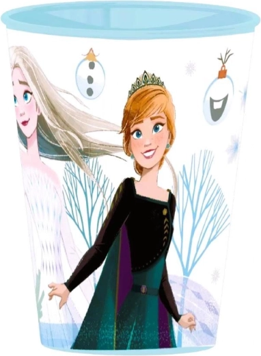 Plastikbecher Frozen weihnachtlich - 1 Stück