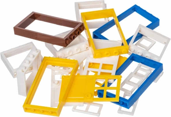 L-W Toys kreative Spieleset bunte Fenster und Türen