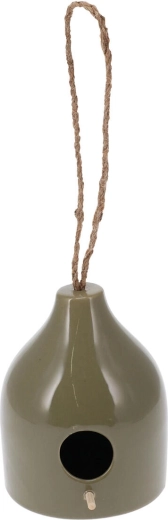 Keramisches Vogelhaus 12 × 12 × 15 cm – Farbmix
