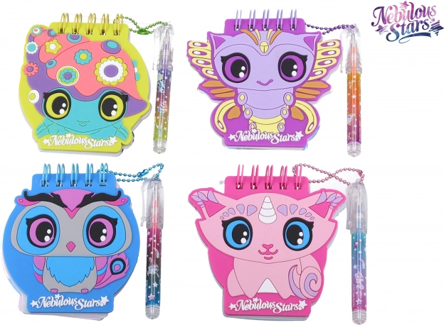 Nebulous Stars Mini-Notizbuch mit Kugelschreiber 9 cm