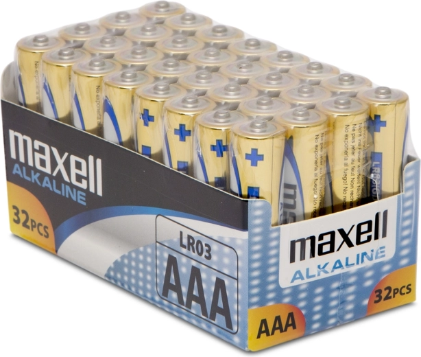 Alkaline-Batterien AAA LR03 1,5 V – 32 Stück