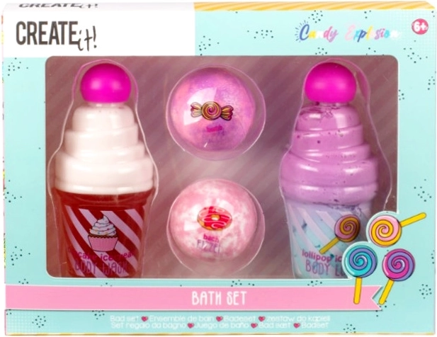 Create It! Candy Badeset für Kinder