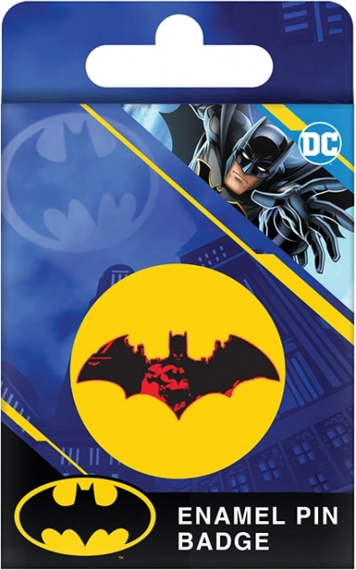 Pin BATMAN – rotes Abzeichen
