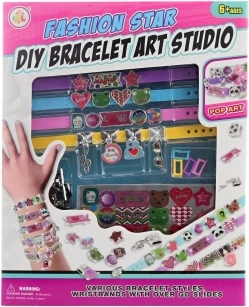 Kreativset für Kinder zur Herstellung von Armbändern – 1 Stück