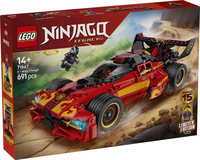 LEGO NINJAGO Ninja-Rennwagen X-1 – 15. Jubiläum