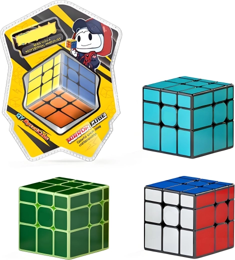 Knobelspiel Mirror Finish mit Spiegeleffekt