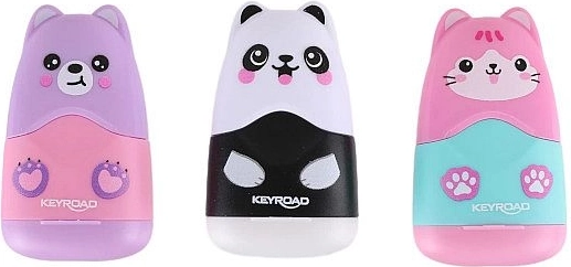 Anspitzer 2-in-1 mit Tiermotiven und Radiergummi