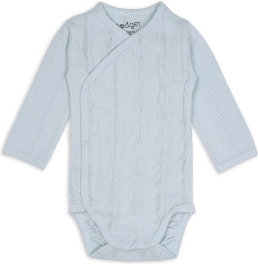 Lodger Baby-Body mit langen Ärmeln Pointelle Air, Größe 50