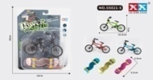 Set Fahrrad und Skateboard für Kinder SPARKYS