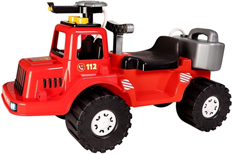 BAYO Kinder-Feuerwehr-Rutscher mit Wasserkanone, 70 cm